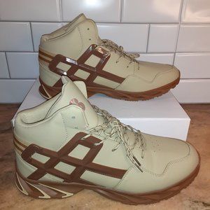 Joomra Men's Sneaker Shoes - Light Brown and Tan - Men's Size EU 47 (US Size13)